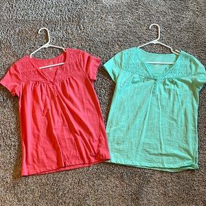 Size small t-shirts